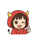 おにちゃん【赤】（個別スタンプ：40）