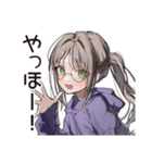 だるい★リモート学生女子（個別スタンプ：3）
