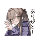 だるい★リモート学生女子（個別スタンプ：8）