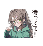 だるい★リモート学生女子（個別スタンプ：10）