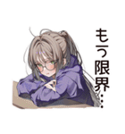 だるい★リモート学生女子（個別スタンプ：14）
