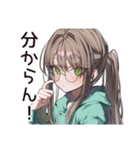 だるい★リモート学生女子（個別スタンプ：22）