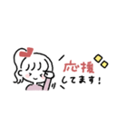 ゆるふわ女子◎省スペース #1（個別スタンプ：27）