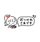 ゆるふわ女子◎省スペース #1（個別スタンプ：28）