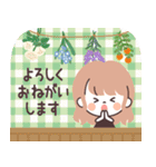 モノトーンLongちゃん・グルメ（個別スタンプ：10）