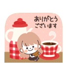 モノトーンLongちゃん・グルメ（個別スタンプ：15）