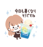 モノトーンLongちゃん・グルメ（個別スタンプ：25）