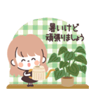 モノトーンLongちゃん・グルメ（個別スタンプ：26）