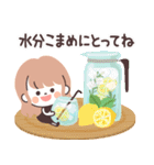モノトーンLongちゃん・グルメ（個別スタンプ：27）