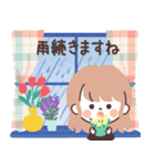 モノトーンLongちゃん・グルメ（個別スタンプ：37）