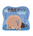 モノトーンLongちゃん・グルメ（個別スタンプ：39）