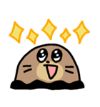 もぐらスタンプ［2］（個別スタンプ：3）