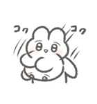 愛を過剰に伝えたいぴえんなうさぎ（個別スタンプ：35）