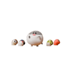 ボヨボヨ動くフグボール（個別スタンプ：12）