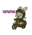 ラヴィのバイク日和♪癒しと元気をお届け（個別スタンプ：2）
