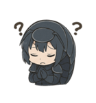 ツンデレ防御系女子★マルミちゃんスタンプ（個別スタンプ：3）