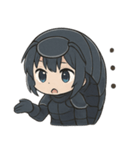 ツンデレ防御系女子★マルミちゃんスタンプ（個別スタンプ：6）