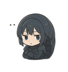 ツンデレ防御系女子★マルミちゃんスタンプ（個別スタンプ：7）