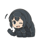 ツンデレ防御系女子★マルミちゃんスタンプ（個別スタンプ：9）