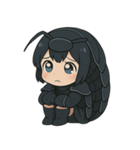 マルミちゃん − 引きこもりモード（個別スタンプ：19）