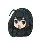 マルミちゃん − 引きこもりモード（個別スタンプ：23）