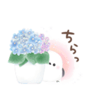 ふんわり＊シマエナガさん【梅雨の日常】（個別スタンプ：4）