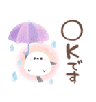 ふんわり＊シマエナガさん【梅雨の日常】（個別スタンプ：5）