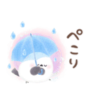 ふんわり＊シマエナガさん【梅雨の日常】（個別スタンプ：7）