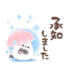ふんわり＊シマエナガさん【梅雨の日常】（個別スタンプ：8）