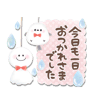 ふんわり＊シマエナガさん【梅雨の日常】（個別スタンプ：15）
