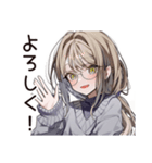 退屈な無趣味系女子（個別スタンプ：25）