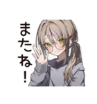 退屈な無趣味系女子（個別スタンプ：26）