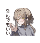 退屈な無趣味系女子（個別スタンプ：36）