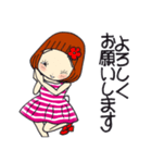 ひま子ちゃん684大人のケセラセラスタンプ（個別スタンプ：25）