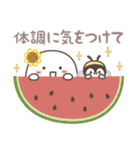 ちびましゅまろ♡ゆるぺんの夏（個別スタンプ：37）