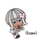 【予定/英語】ハピチャラガール☆3（個別スタンプ：21）