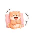 【動く/敬語】ふわふわ柴犬（個別スタンプ：13）