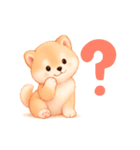 【動く/敬語】ふわふわ柴犬（個別スタンプ：14）