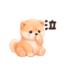 【動く/敬語】ふわふわ柴犬（個別スタンプ：22）