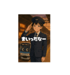 車掌さんの日常です！（個別スタンプ：4）