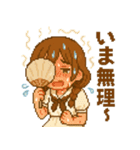 暑さ限界JKひよりの夏スタンプ（個別スタンプ：5）