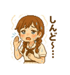 暑さ限界JKひよりの夏スタンプ（個別スタンプ：21）
