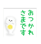 飛び出す！やさしいモコモコくん 修正版（個別スタンプ：3）