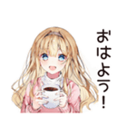 女子会好き女子の集結（個別スタンプ：3）