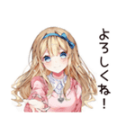 女子会好き女子の集結（個別スタンプ：34）