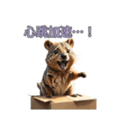 愛らしいクオッカ4（繁体字）（個別スタンプ：6）