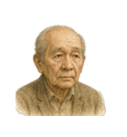 ほのぼのしたお爺さん（個別スタンプ：24）