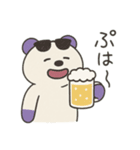 おじくまの日常（個別スタンプ：3）