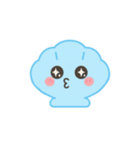 みずいろの貝（個別スタンプ：2）