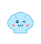 みずいろの貝（個別スタンプ：7）